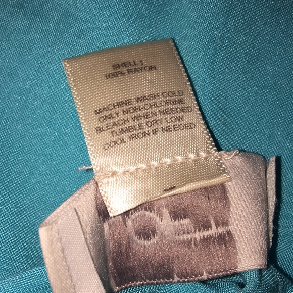 *BOGO ITEM* Loft turquoise top - Picture 5 of 5